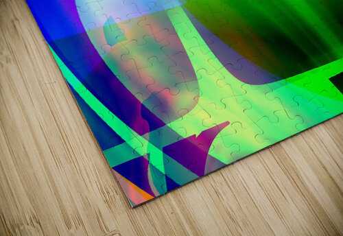 Blue angel art abstract design 41 Designer Art Decor puzzle