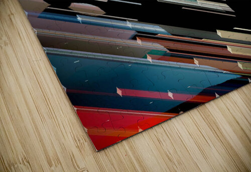 Blue angel art abstract design 25 Designer Art Decor puzzle