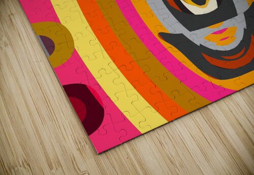 Blue angel art abstract design 30 Designer Art Decor puzzle