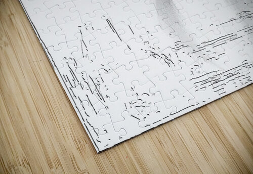 Blue angel art abstract design 24 Designer Art Decor puzzle