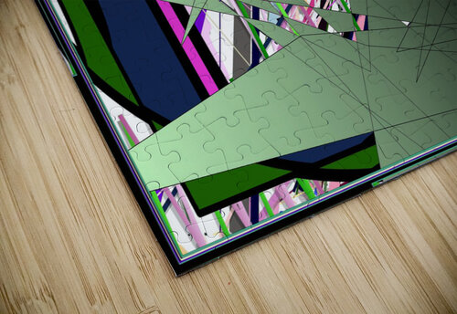 Blue angel art abstract design 16 Designer Art Decor puzzle