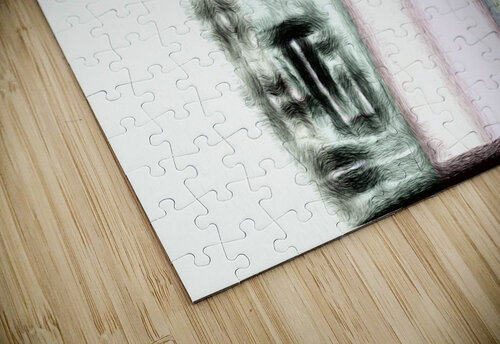 Blue angel art abstract design 49 Designer Art Decor puzzle