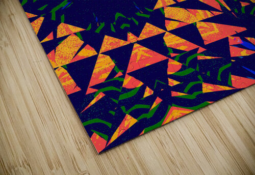 Blue angel art abstract design 27 Designer Art Decor puzzle