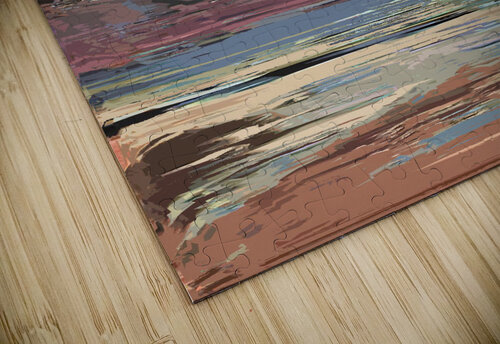 Blue angel art abstract design 70 Designer Art Decor puzzle