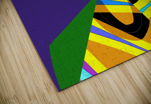 Blue angel art abstract design 139 Designer Art Decor puzzle