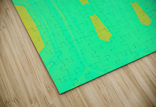 Blue angel art abstract design 101 Designer Art Decor puzzle