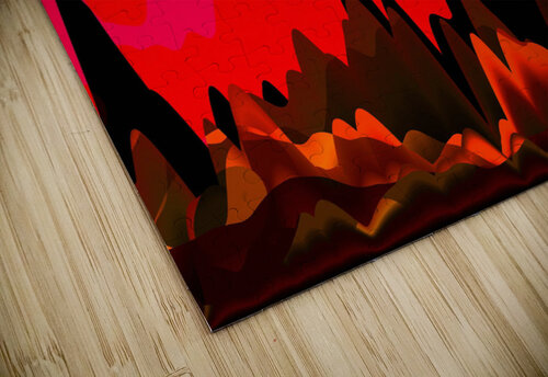 Blue angel art abstract design 123 Designer Art Decor puzzle