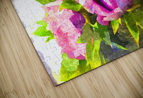 Watercolor Floral 07 Designer Art Decor puzzle