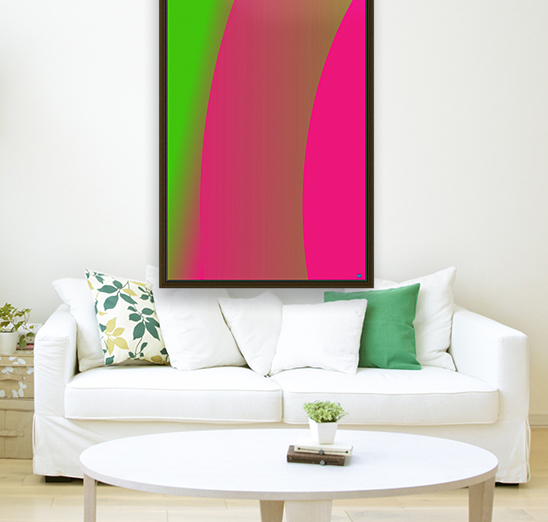 Blue angel art abstract design 95 Reproduction