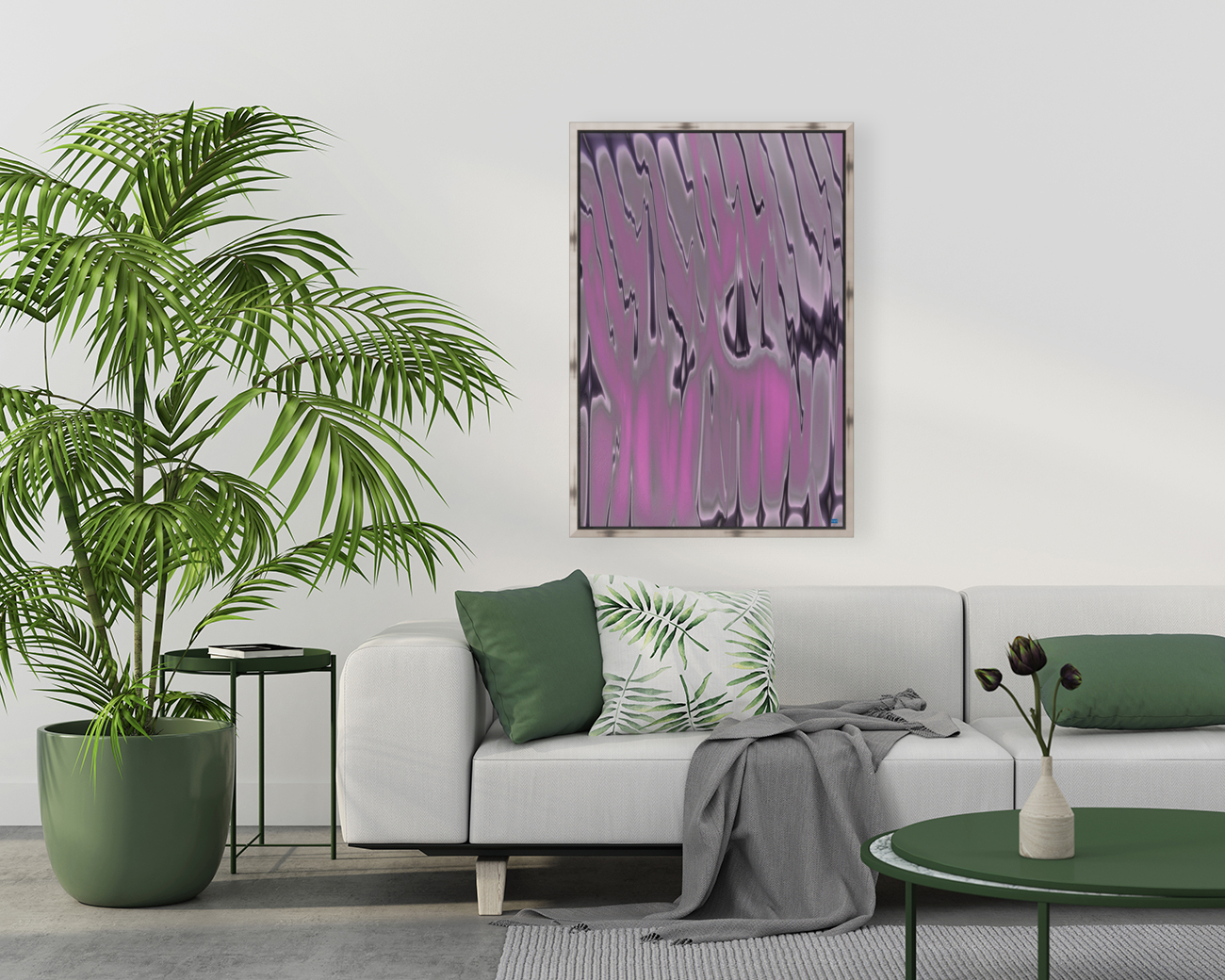 Blue angel art abstract design 90 Reproduction