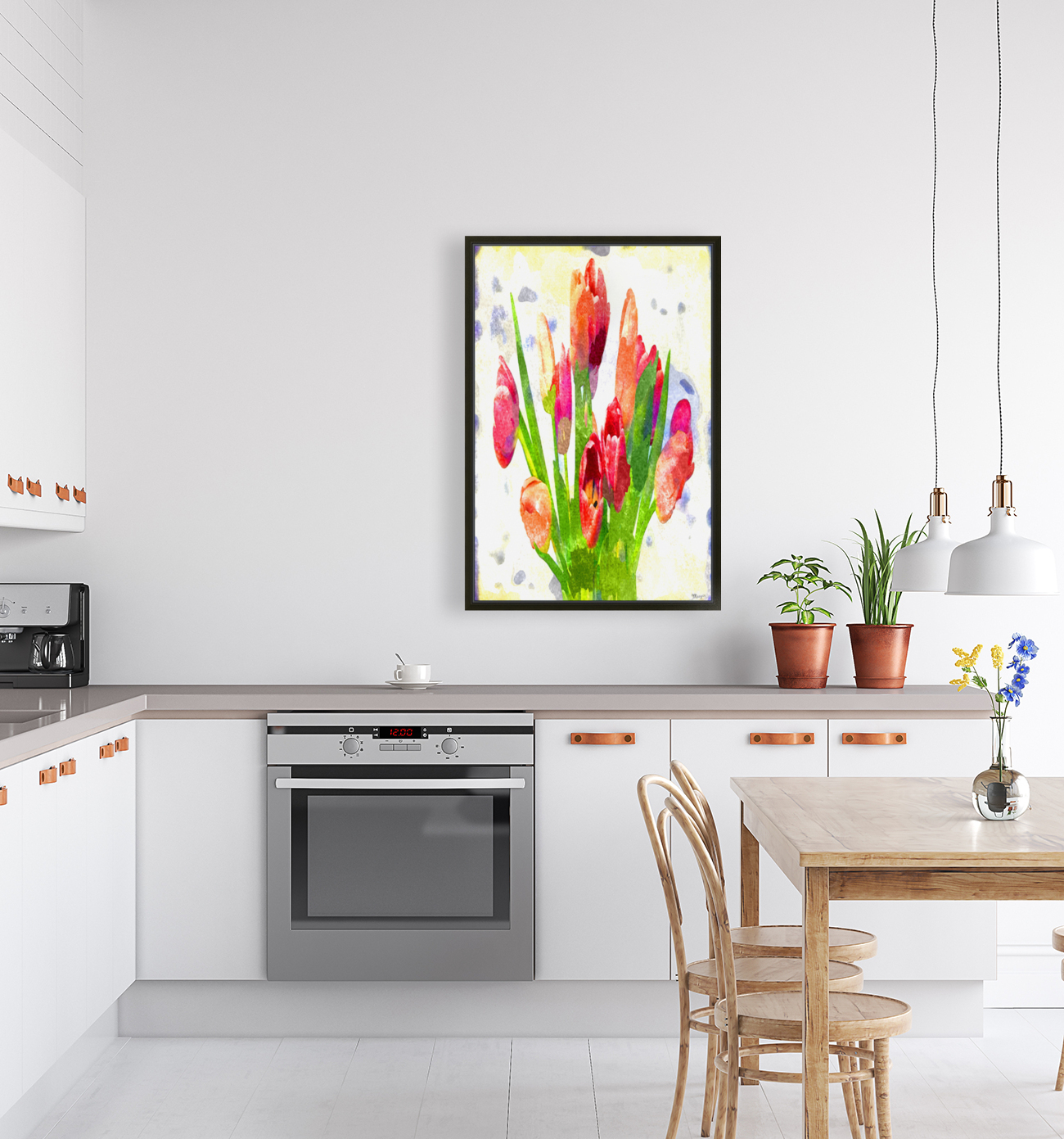 Watercolor Floral 27 Reproduction