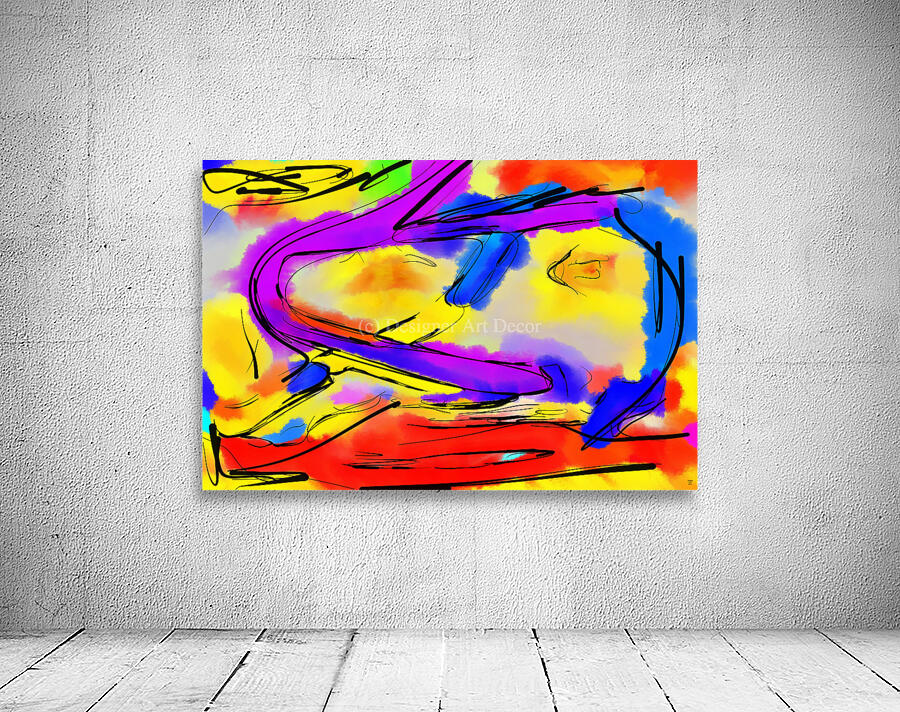 Abstract line art the 5th horizontal Wall Preview