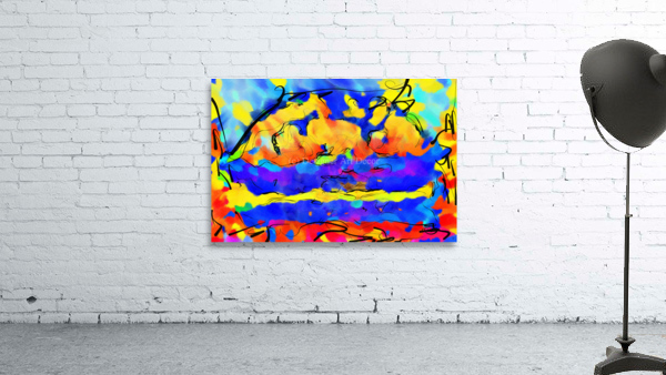 Abstract line art the 1st horizontal Wall Preview