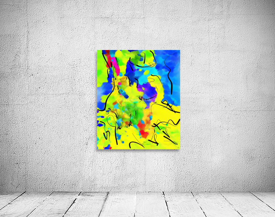 Abstract line art the 9th vertical Wall Preview