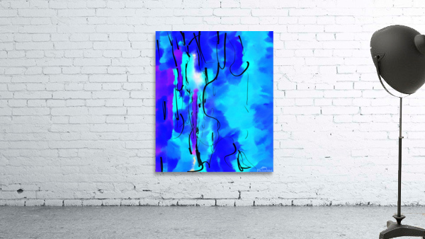 Abstract line art the 17th vertical Wall Preview