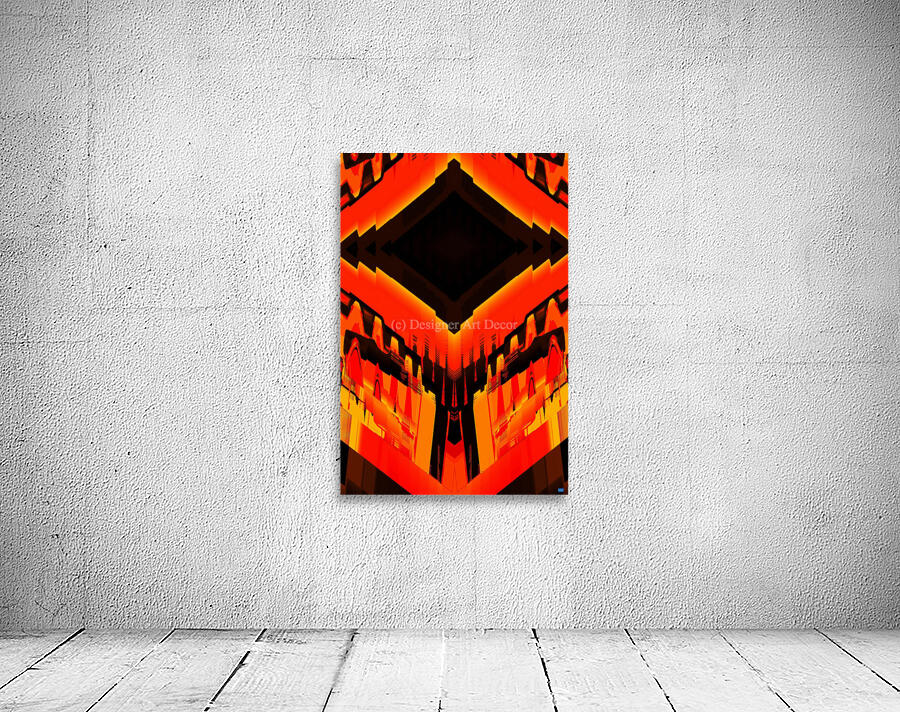 Blue angel art abstract design 50 Wall Preview