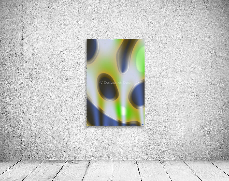 Blue angel art abstract design 11 Wall Preview