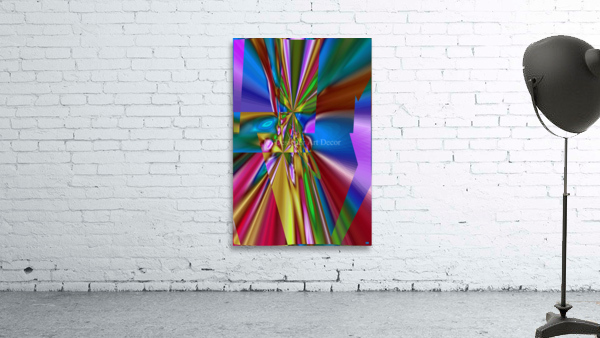 Blue angel art abstract design 38 Wall Preview