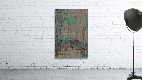 Blue angel art abstract design 21 Wall Preview