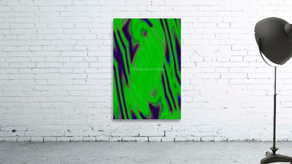 Blue angel art abstract design 34 Wall Preview