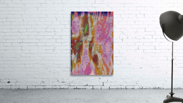 Blue angel art abstract design 6 Wall Preview