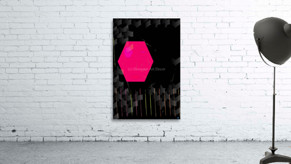 Blue angel art abstract design 22 Wall Preview