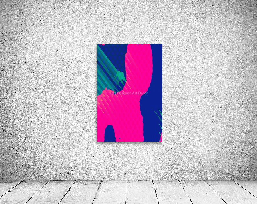 Blue angel art abstract design 83 Wall Preview