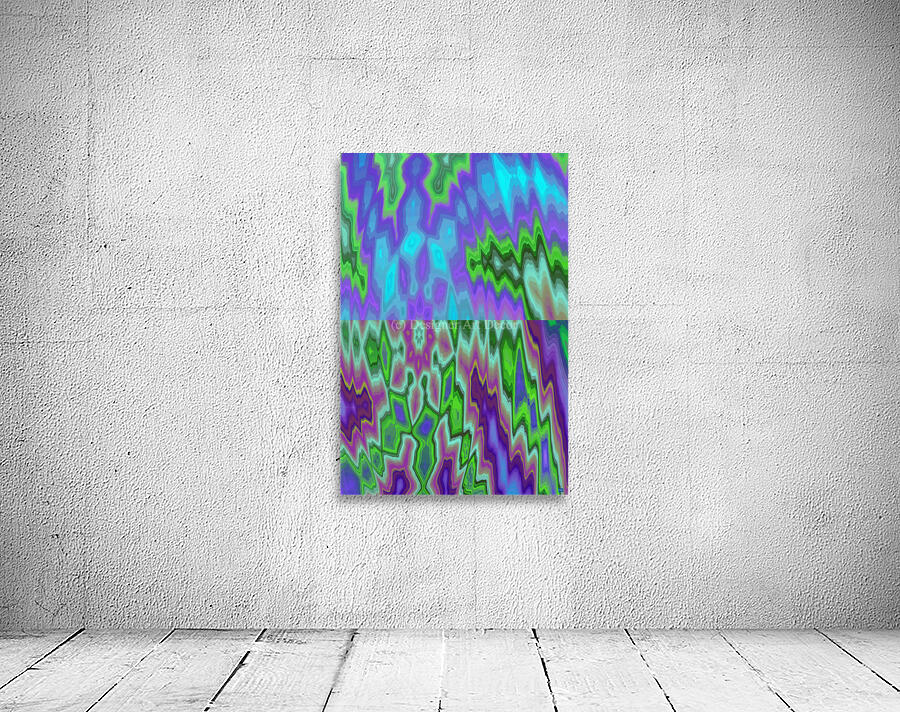 Blue angel art abstract design 56 Wall Preview