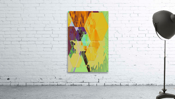 Blue angel art abstract design 88 Wall Preview