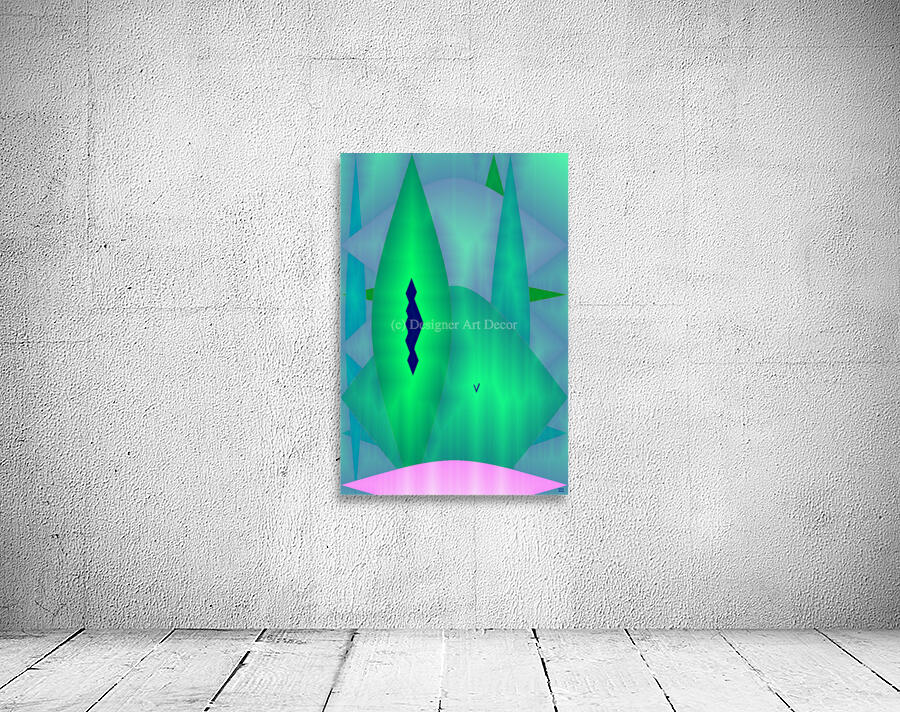 Blue angel art abstract design 135 Wall Preview