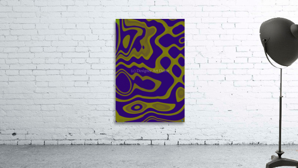 Blue angel art abstract design 121 Wall Preview