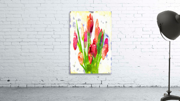 Watercolor Floral 27 Wall Preview