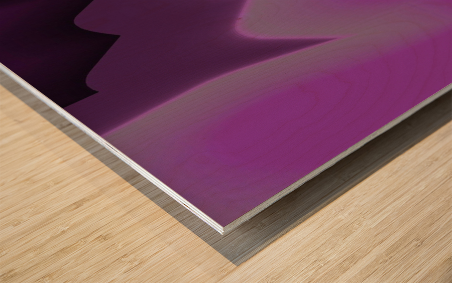 Blue angel art abstract design 20 Wood print