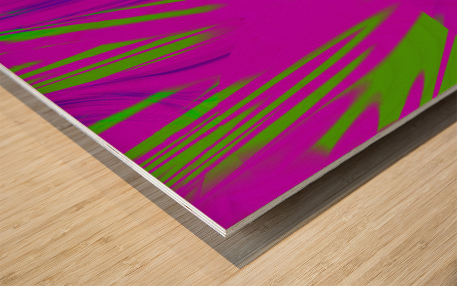 Blue angel art abstract design 85 Wood print