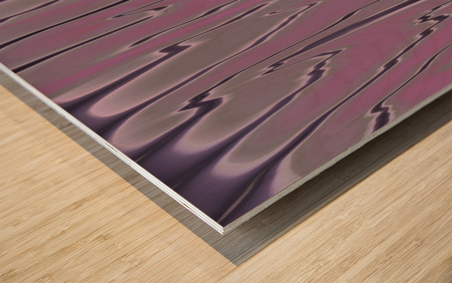 Blue angel art abstract design 90 Wood print