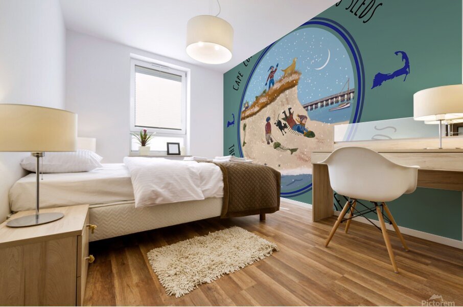 Cape Cod Boys Mural print