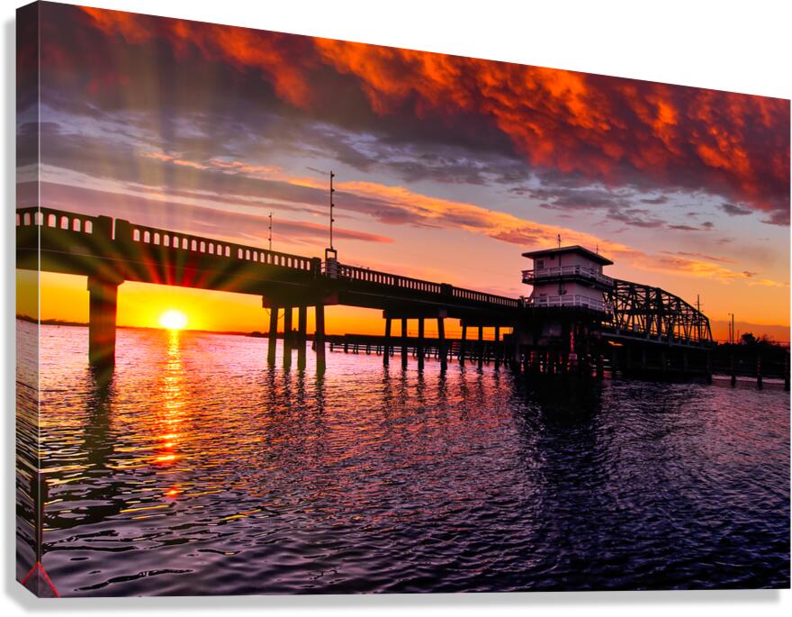 Fire Sky Swing Bridge