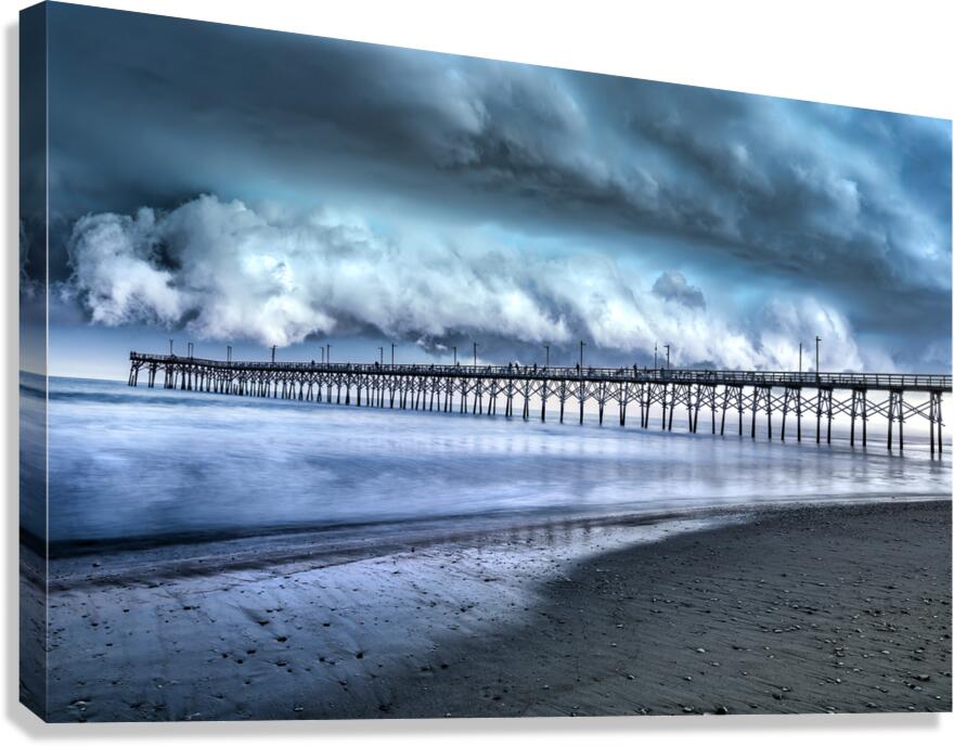 Surf City Pier Before storm