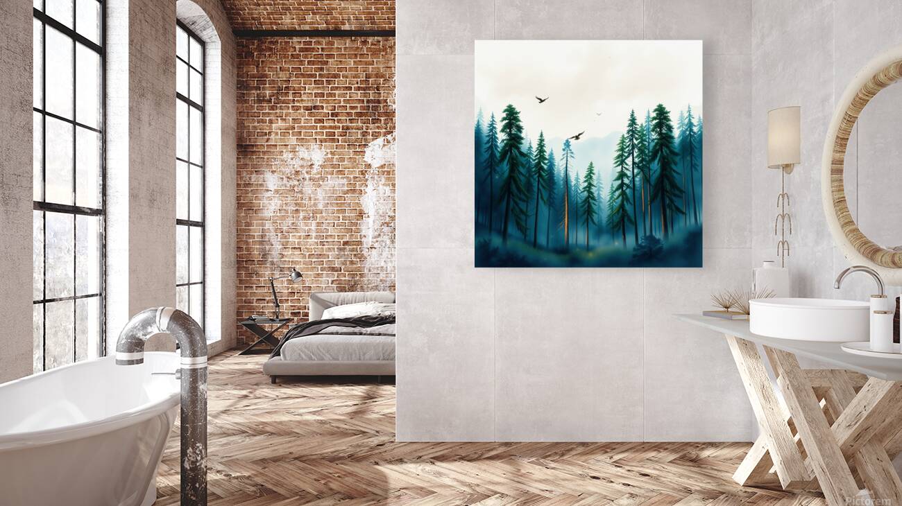 lIGHT IN THE FOREST  Reproduction