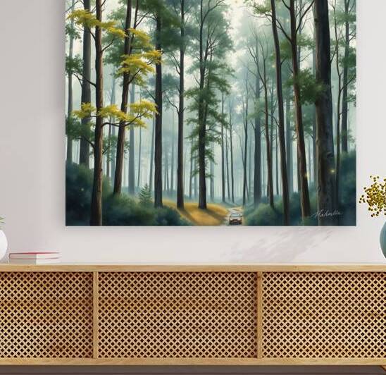 Arbres majestueux  by Imeda Art