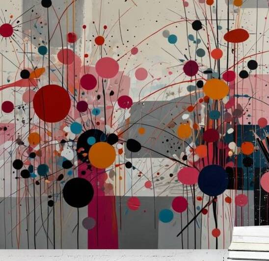 Reve en Magenta  by Imeda Art