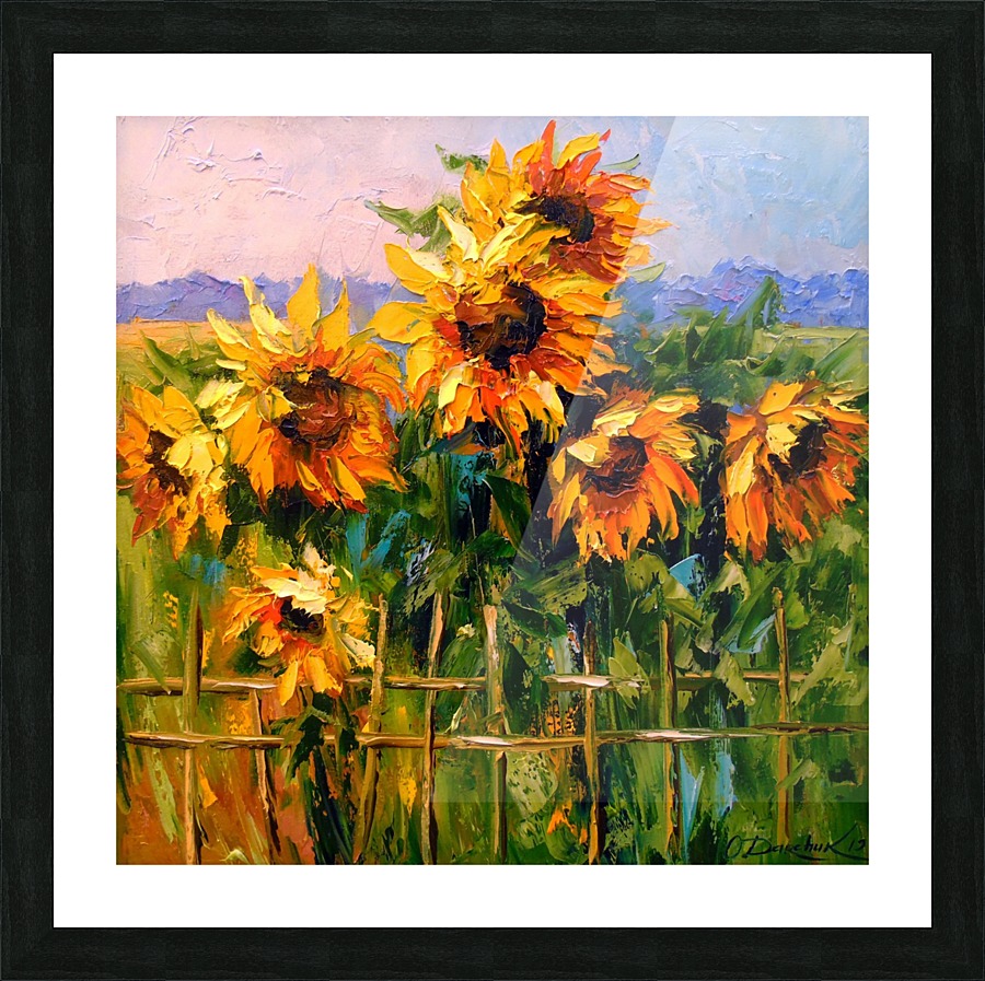 Sunflowers Picture Frame print