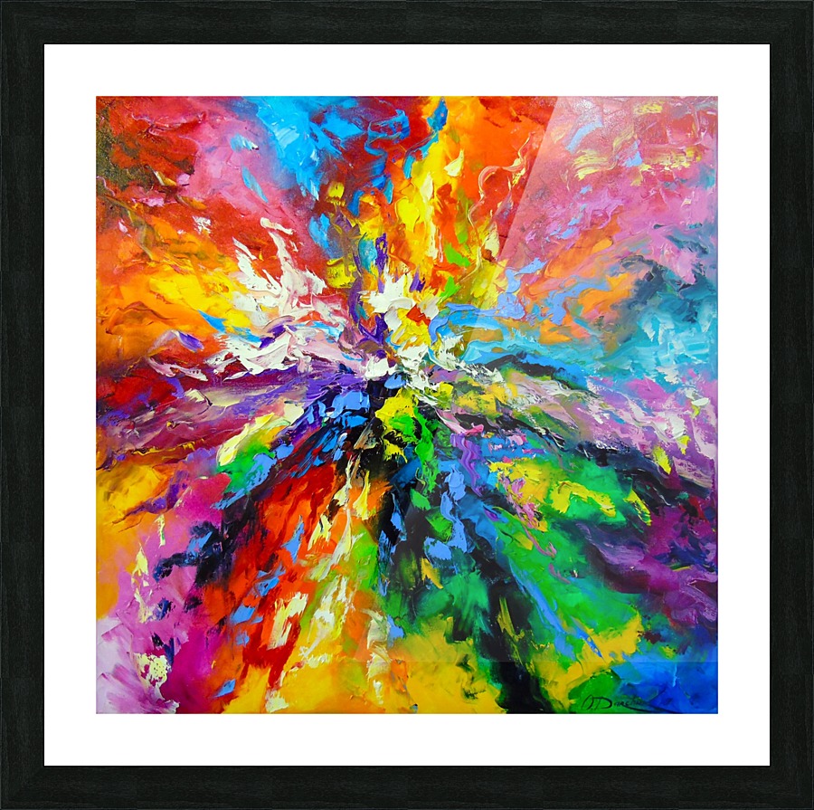 Vivid emotions Picture Frame print
