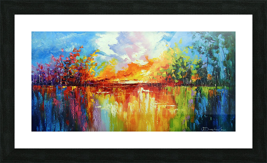 Dreams at sunset  Picture Frame print