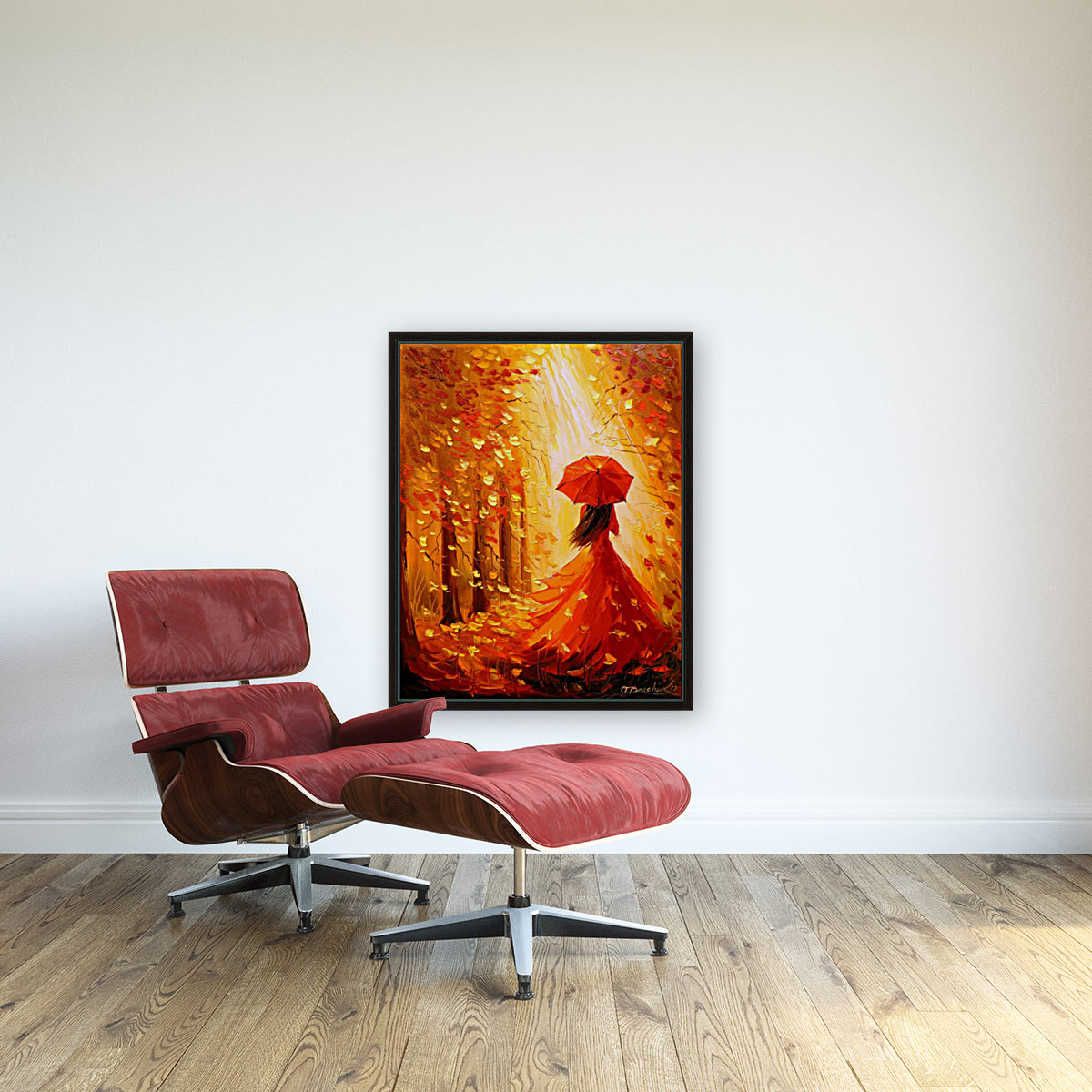 Lady autumn Reproduction