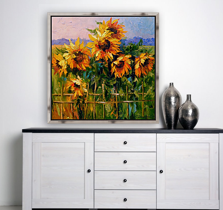 Sunflowers Reproduction