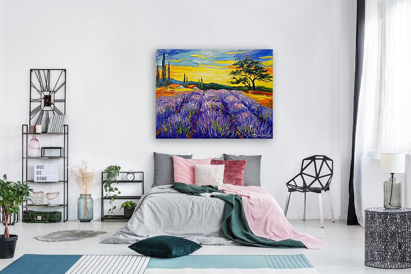 Lavender field Reproduction