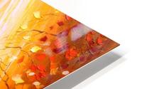 Lady autumn HD Metal print