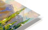Spring in the mountains HD Metal print