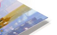 Rainbow city HD Metal print